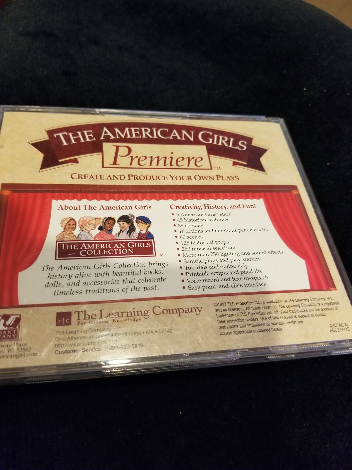 The American Girls Premiere Create and Produce Your Own Plays 2-Disc Set
