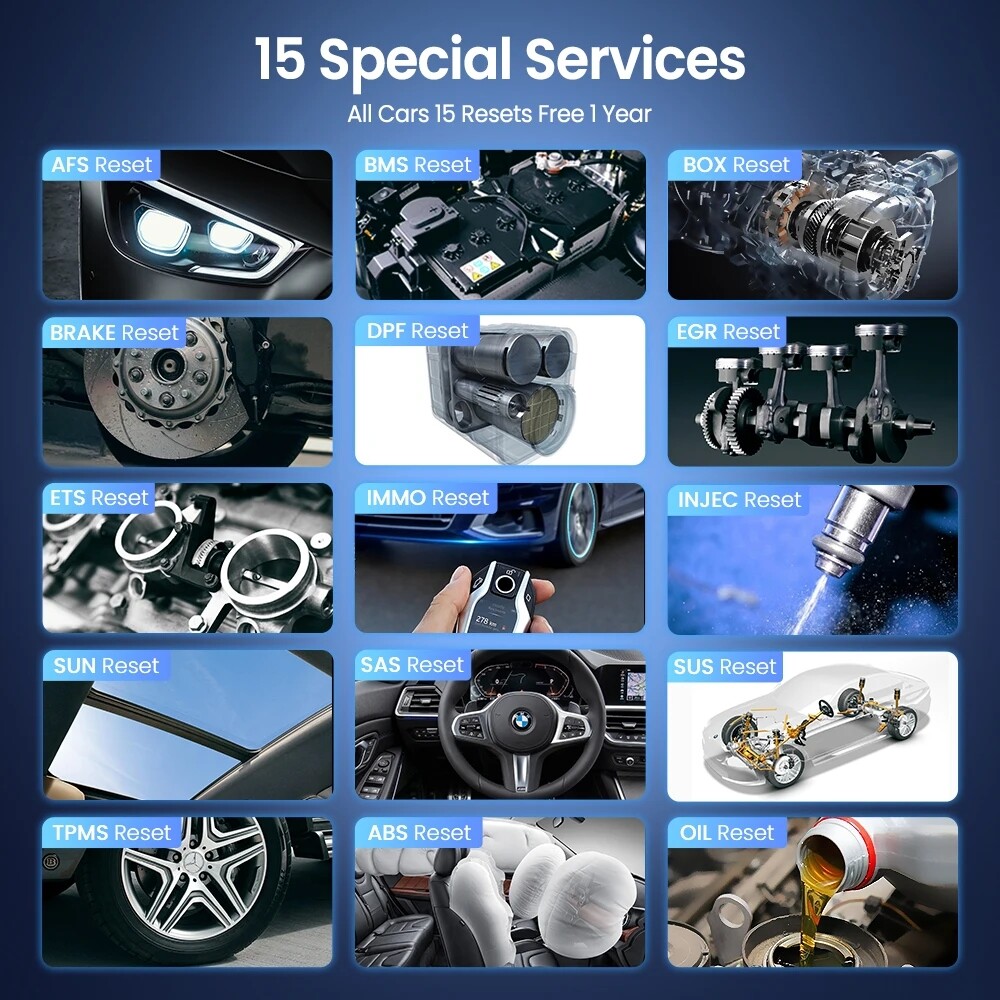 MUCAR DriverScan OBD2 Scanner Bluetooth Wireless Car Full System Diagnostic Tool