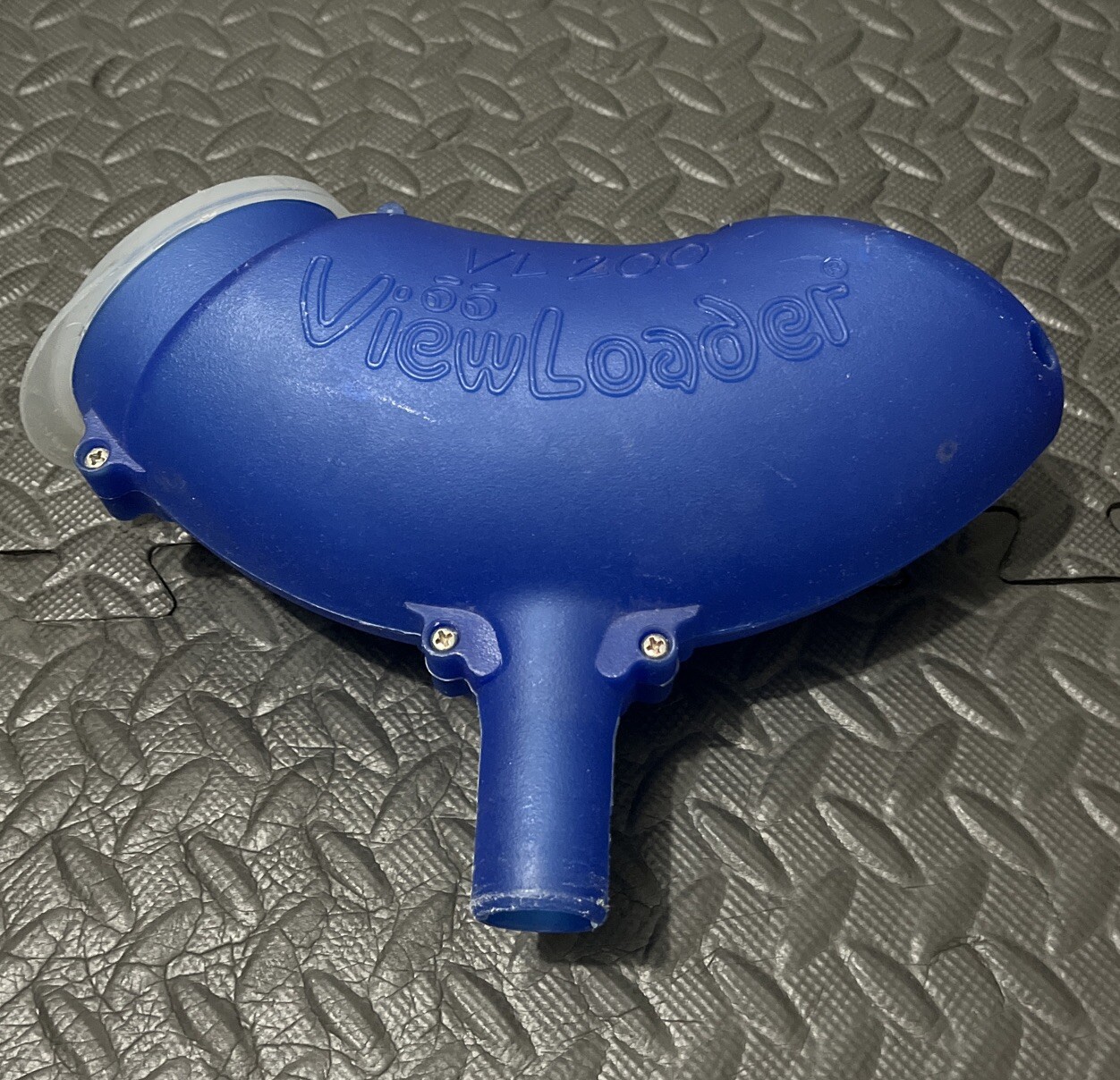 Viewloader VL-200 Paintball Marker Hopper 200ct Paint Ball Feed Loader Blue
