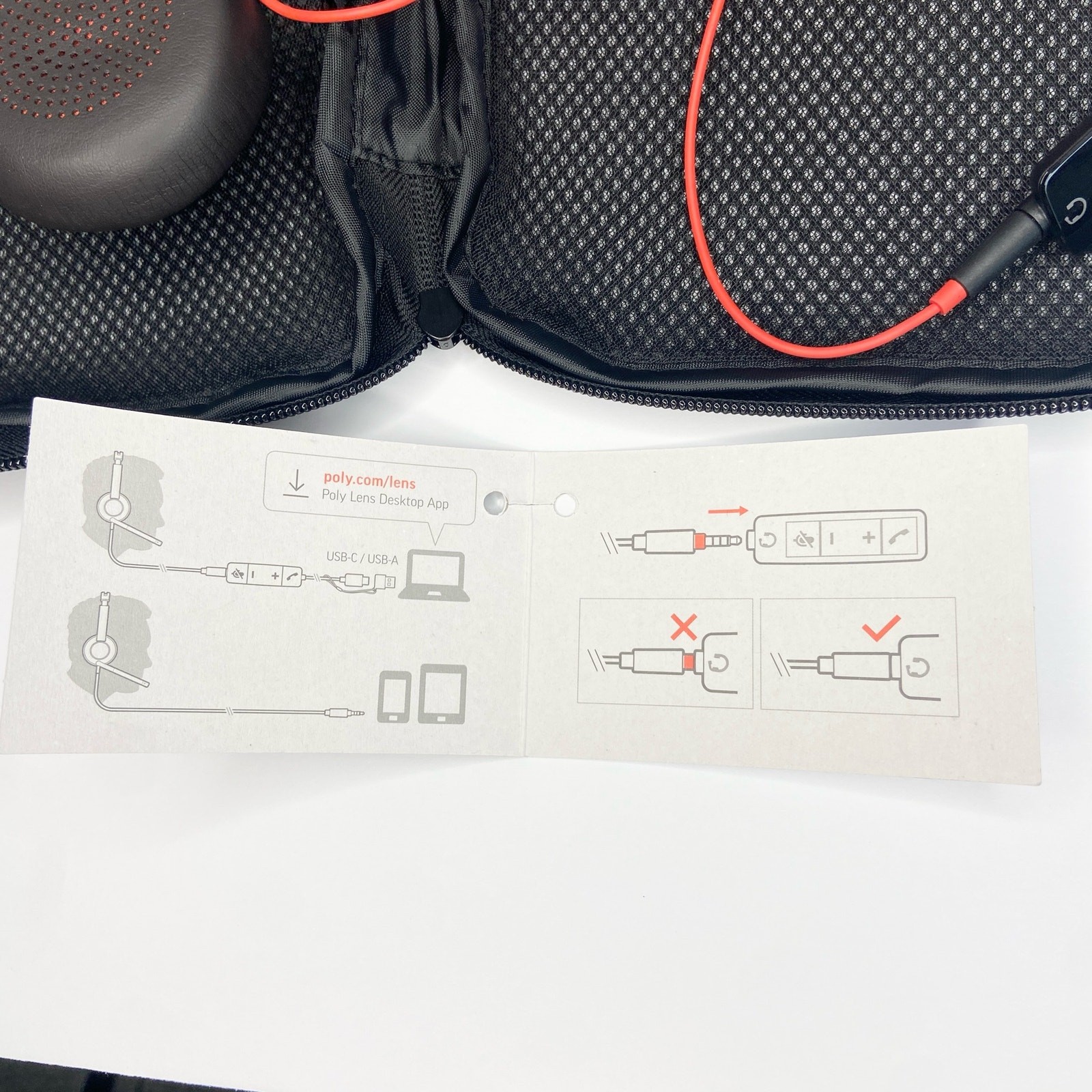 Poly Blackwire 5200 Series Headset with Microphone