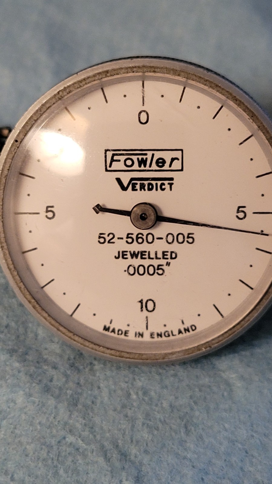 Fowler Test Indicator 52-560-005 .0005”