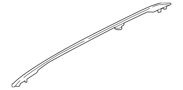 Genuine Nissan Roof Luggage Carrier Side Rail G3820-7LGMA