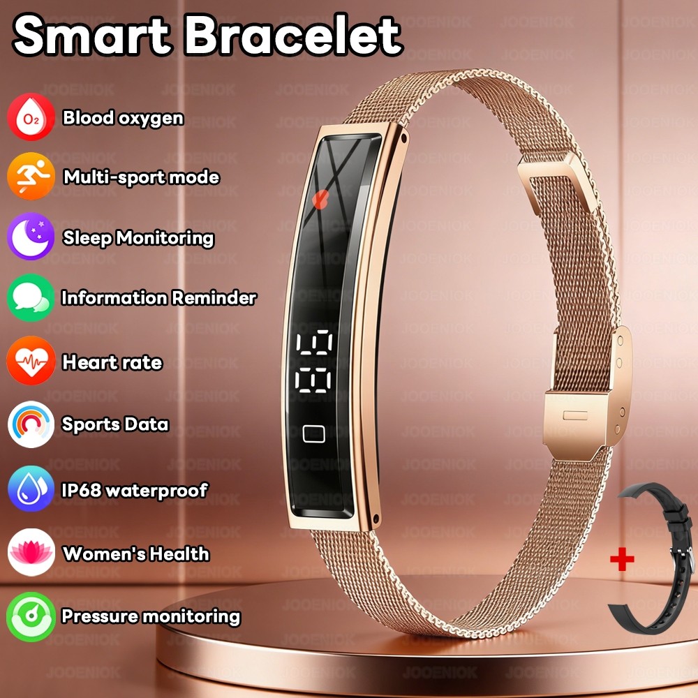 2026 New Smart Bracelet Sport Mode Fitness Tracker Heart Rate Health Monitoring