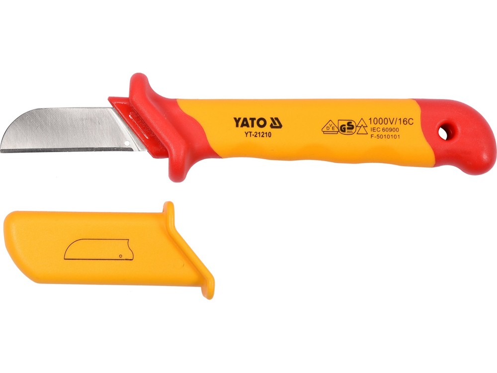 Yato Electricians Knife Fully Insulated VDE 1000V YT-21210
