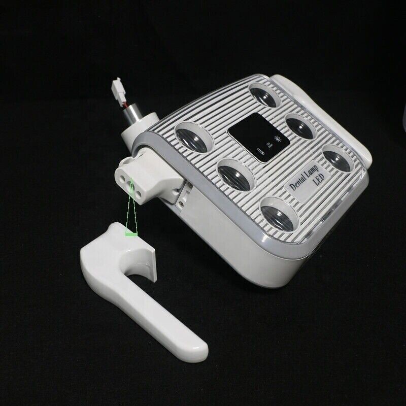 6 LEDs 10W Dental Shadowless Operating Induction Lamp with LCD Display 22mm
