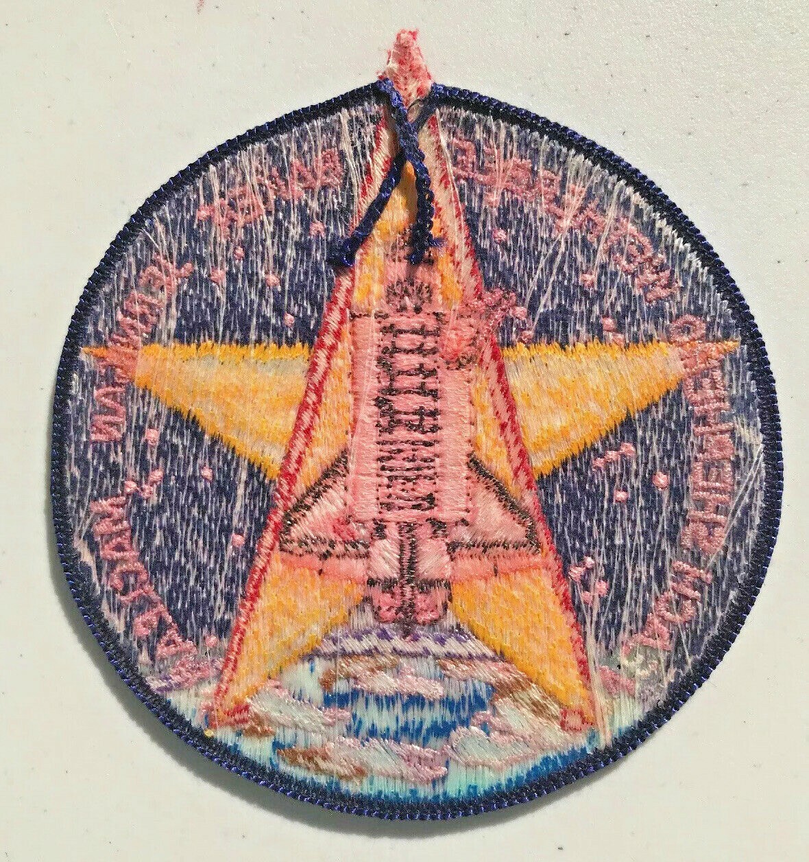 Nasa Columbia STS-52 Baker Wetherbee Shepherd Mclean Veach Jernigan Patch 4”