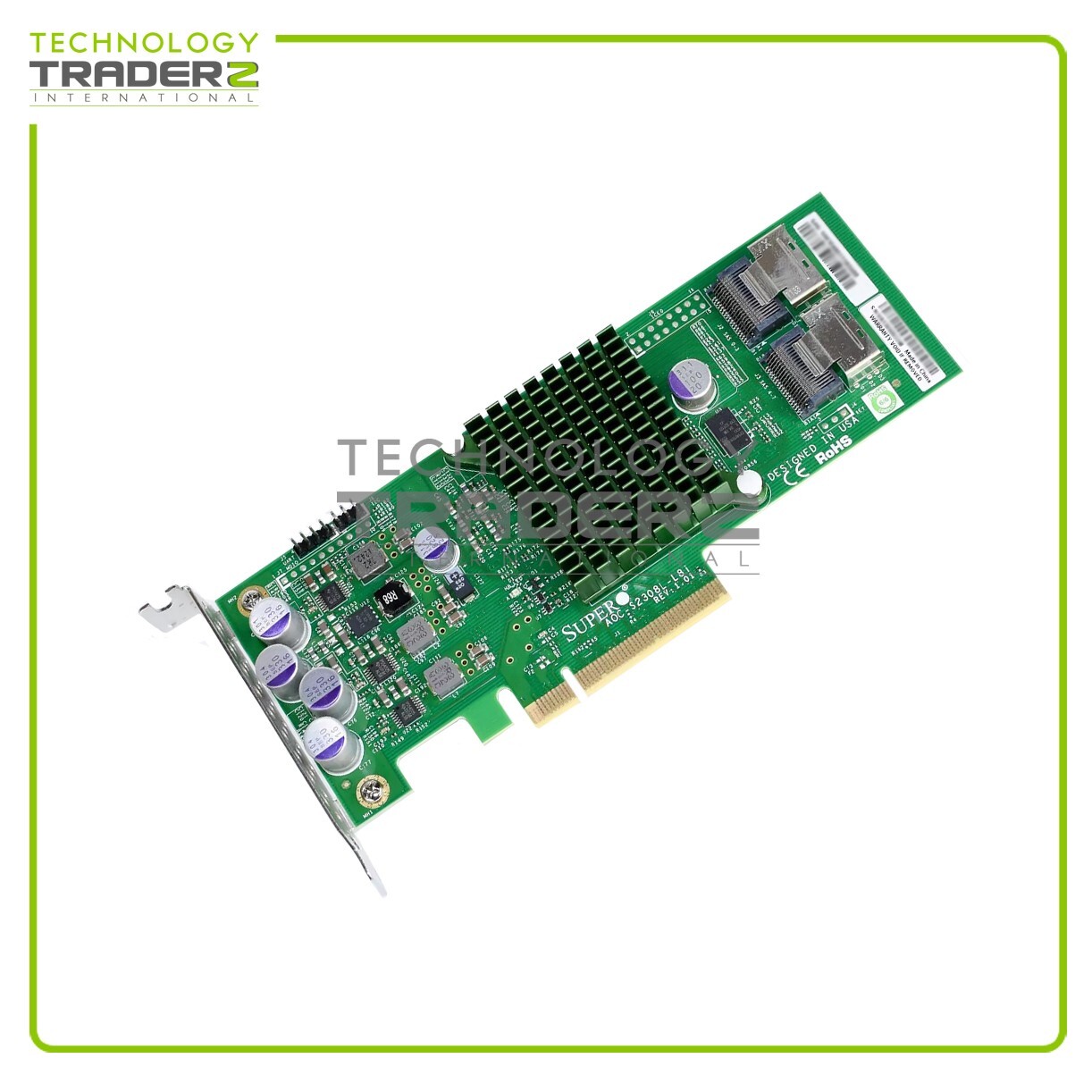 ** AOC-S2308L-L8i SuperMicro 8-Port SAS/SATA 6Gb PCI-E 3.0 x8 Controller Card**