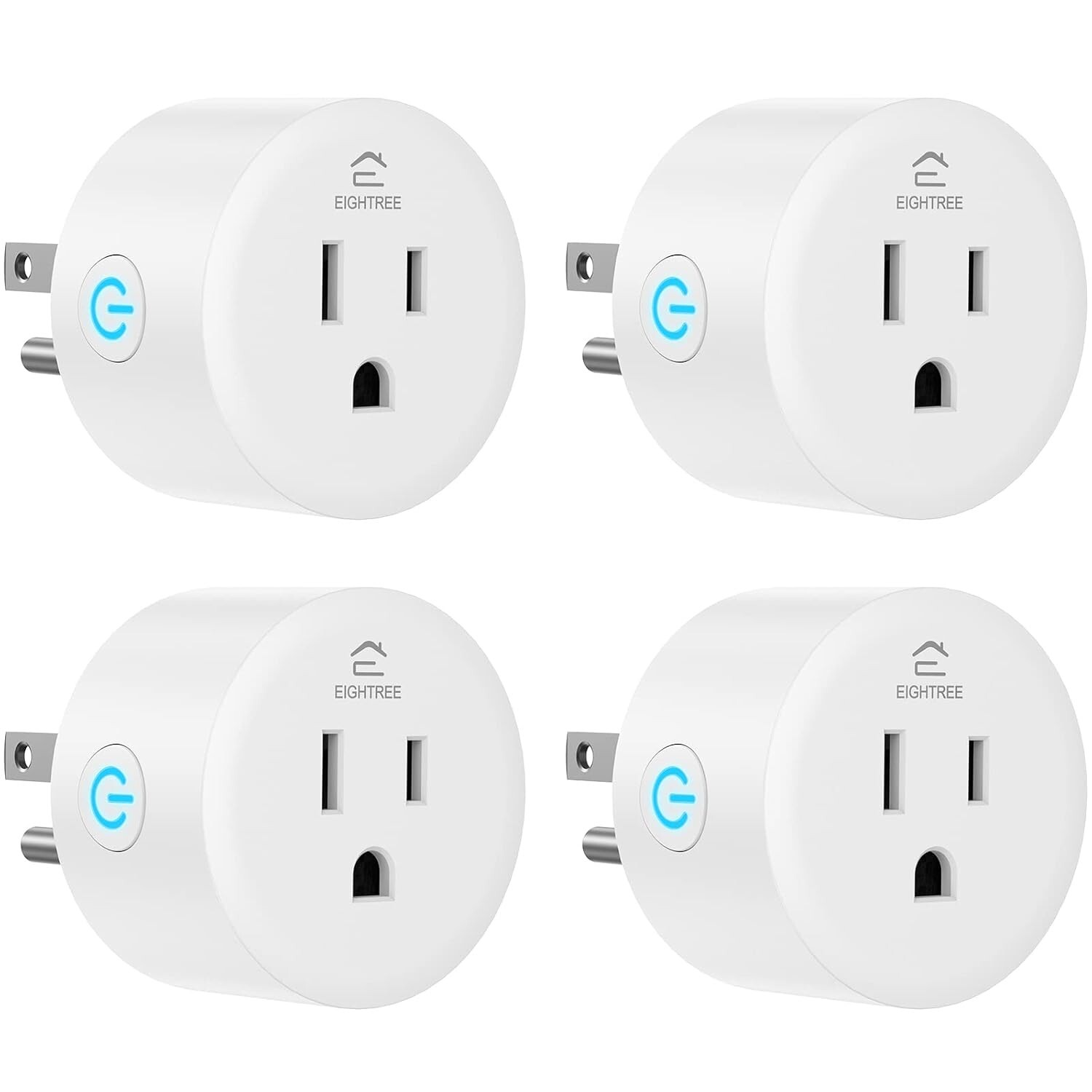 Enchufes Inteligentes Wi-fi Outlet 4 Pack - Enchufes Inteligentes Que Funcio...