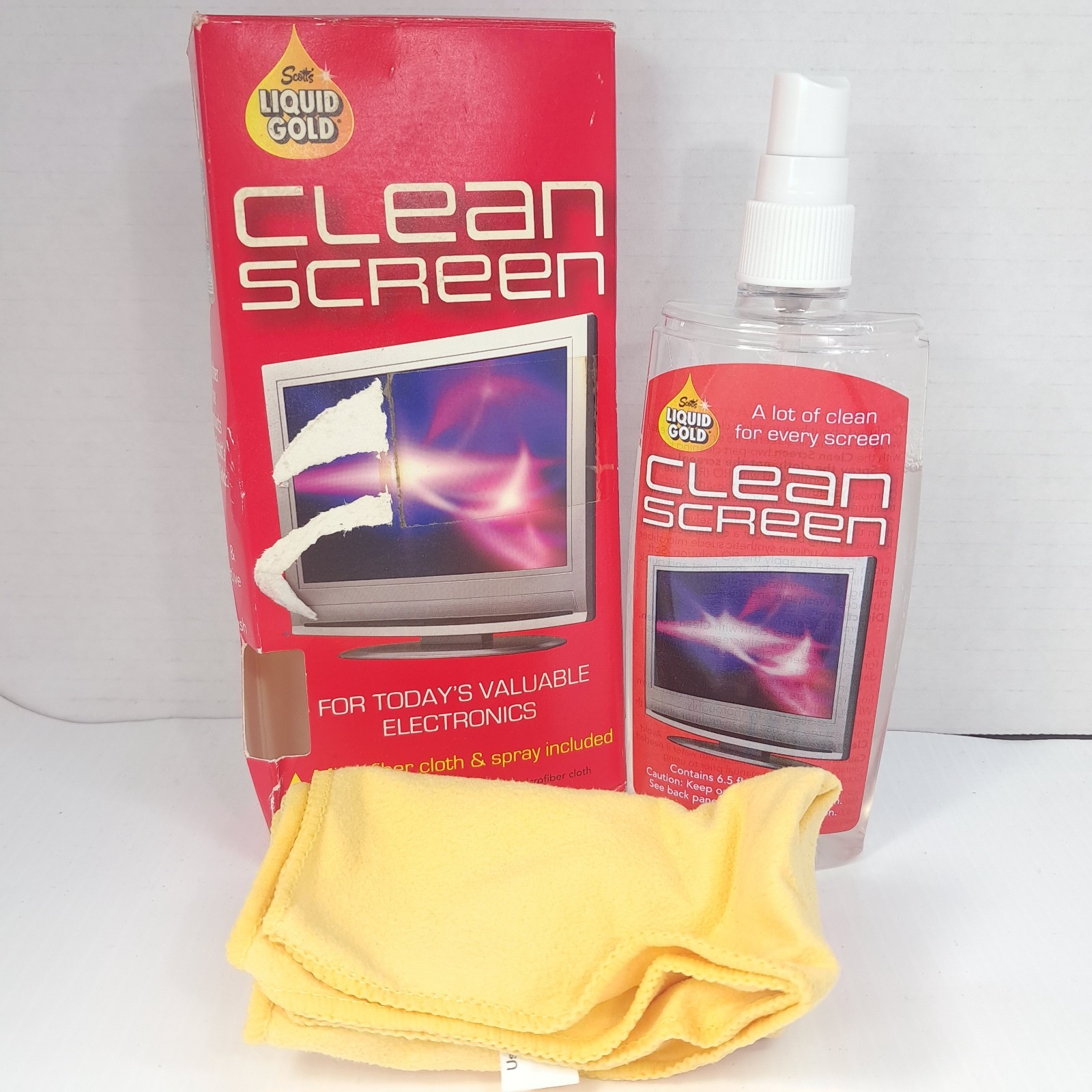 Scotts Liquid Gold Clean Screen Microfiber Cloth electronics tv monitor computer