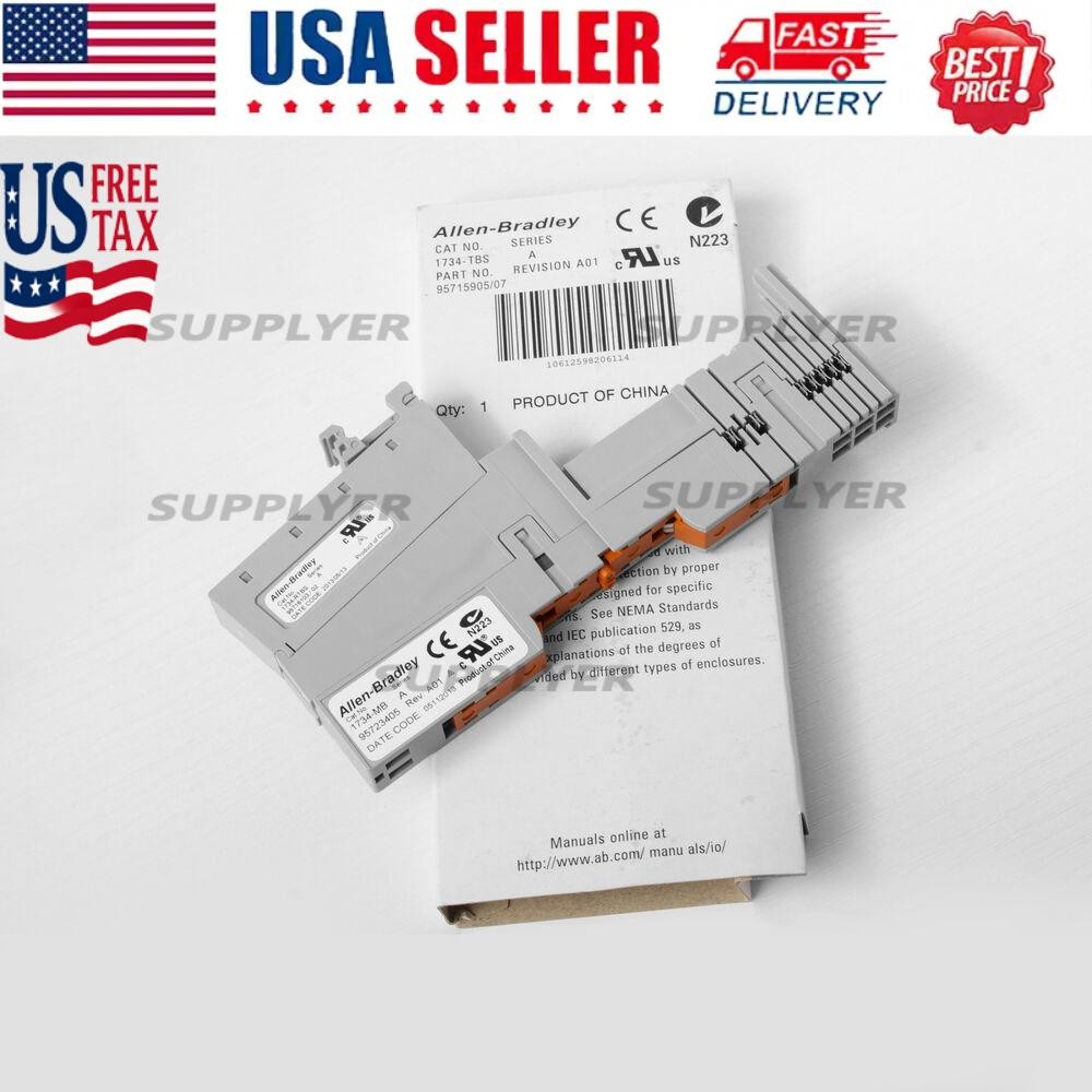 NEW 1734-TBS AB Point I/O Terminal Base w/Removable IEC  US Free Tax
