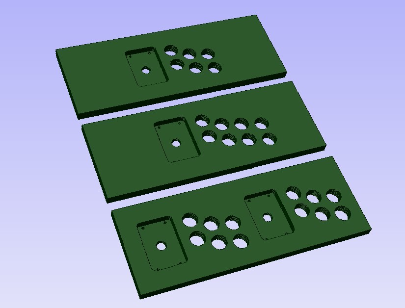 Bartop Arcade Cabinet Kit - Black, Easy Assembly hardware, Basic Kit 17.75" Wid