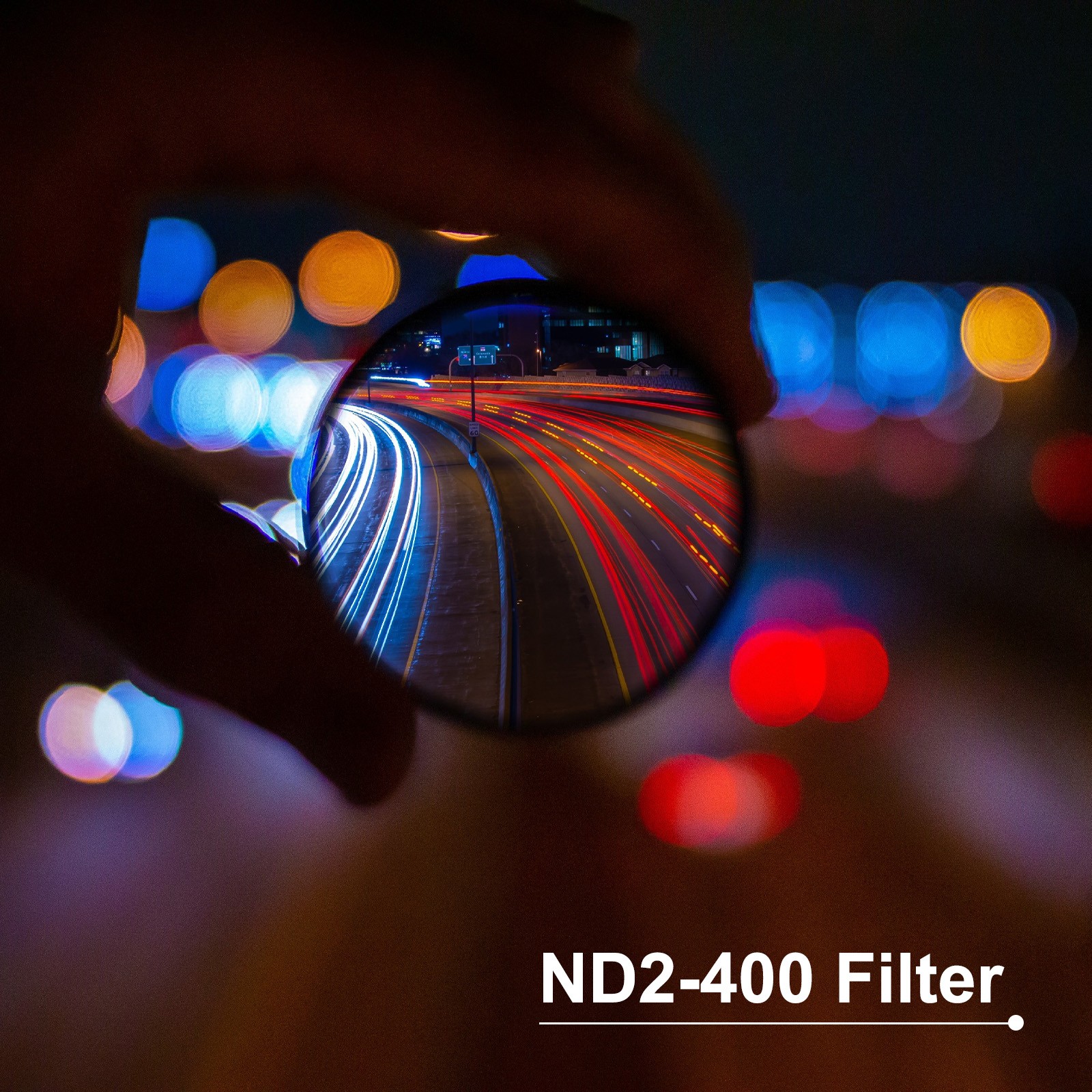 ND2-400 Lens Filter Variable Neutral Density Lens Filter 72mm