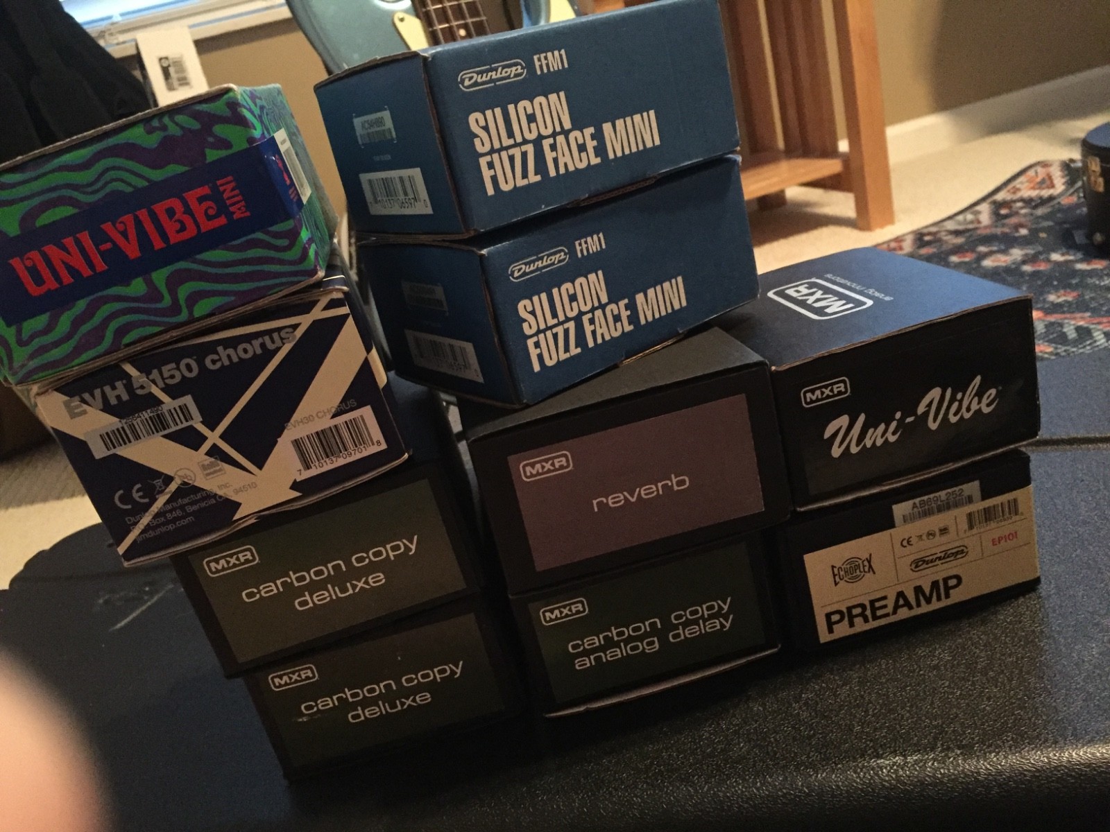 MXR M292 Carbon Copy Deluxe RETAIL STORAGE BOX ONLY W/MANUALS