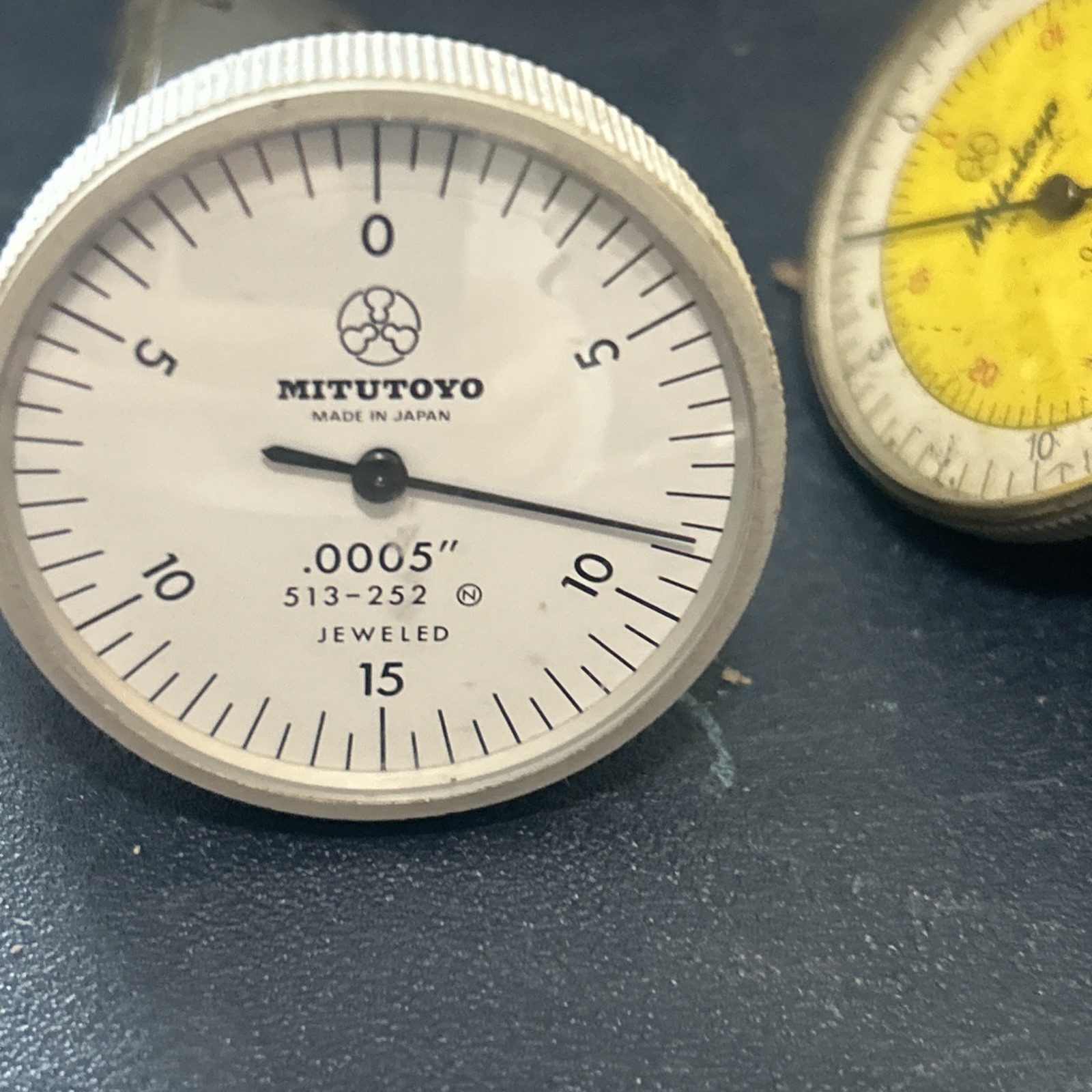 Mitutoyo 513-252 AND 513-206 Dial Test Indicator Gauge Protective Storage Case