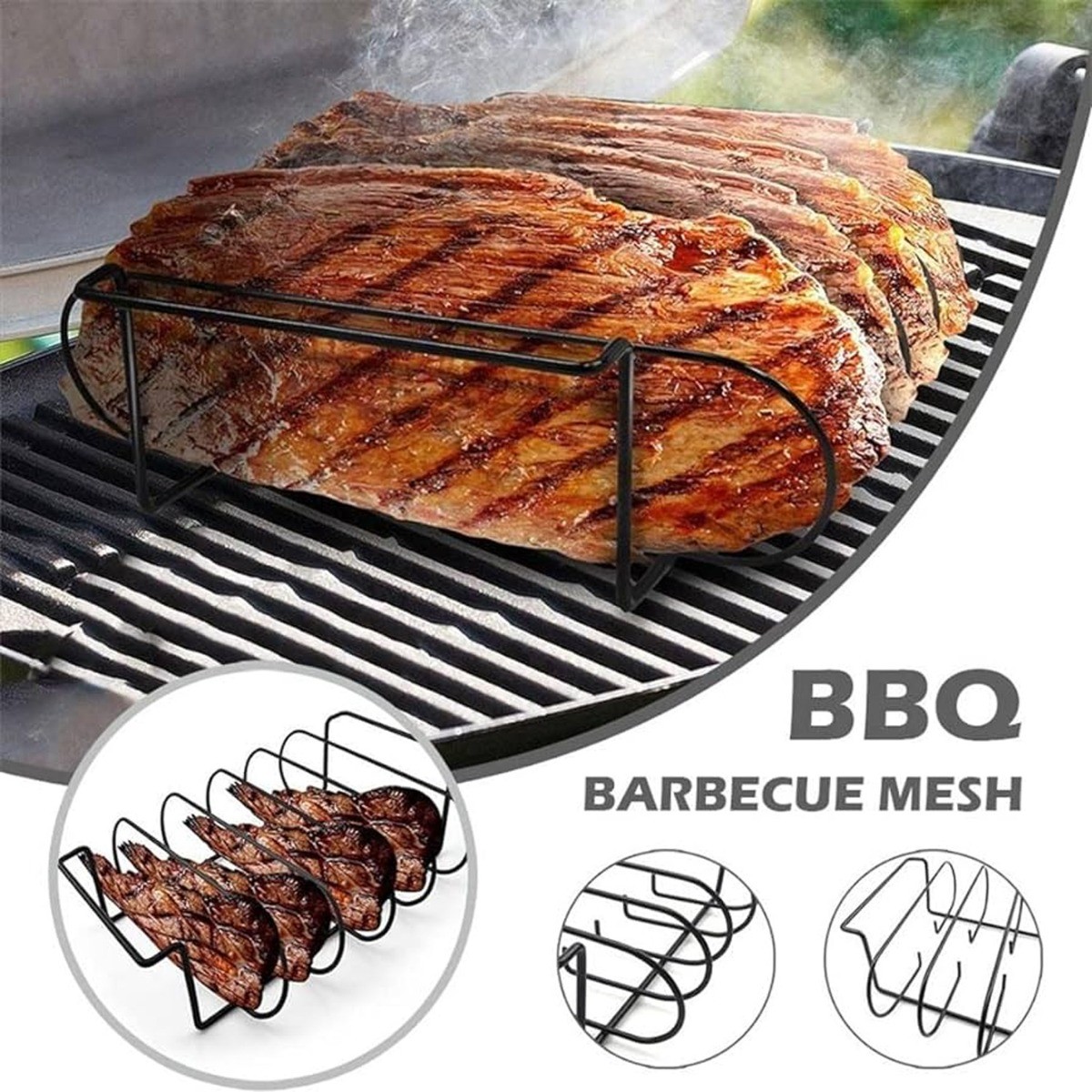 Stainless Steel Grilling Roasting Stand
