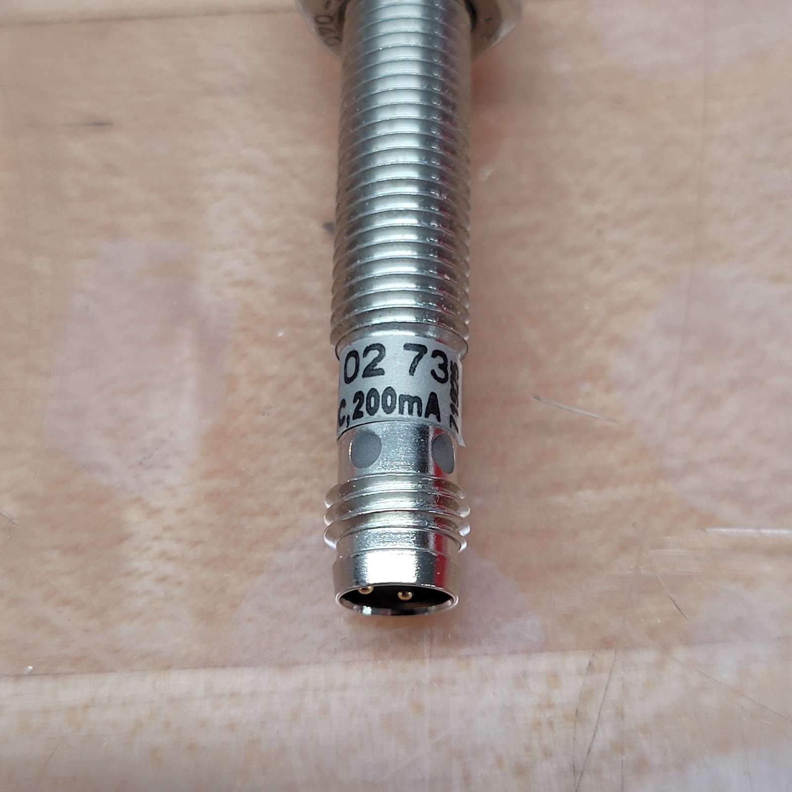 IPF Electronic IB080273 Sensor, 10-30VDC, 3 Pin M8 Connector - NEW