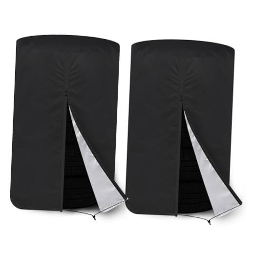 Tire Cover, Waterproof Tire Storage Bag, Dust-Proof Fits up to 25" Tires