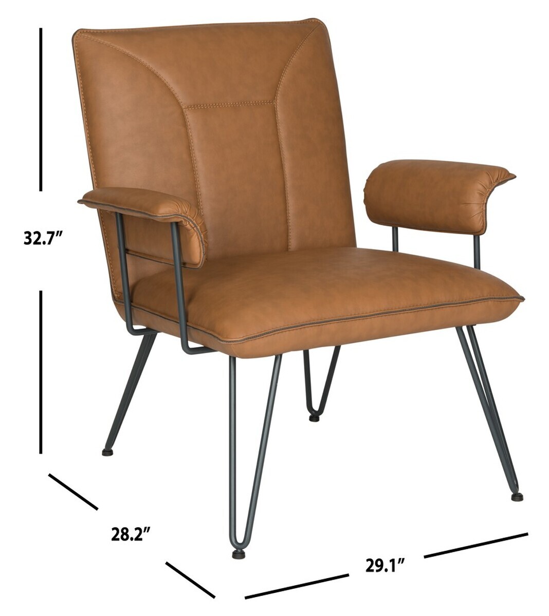 Safavieh JOHANNES ARM CHAIR, Reduced Price 2172732262 FOX1700C