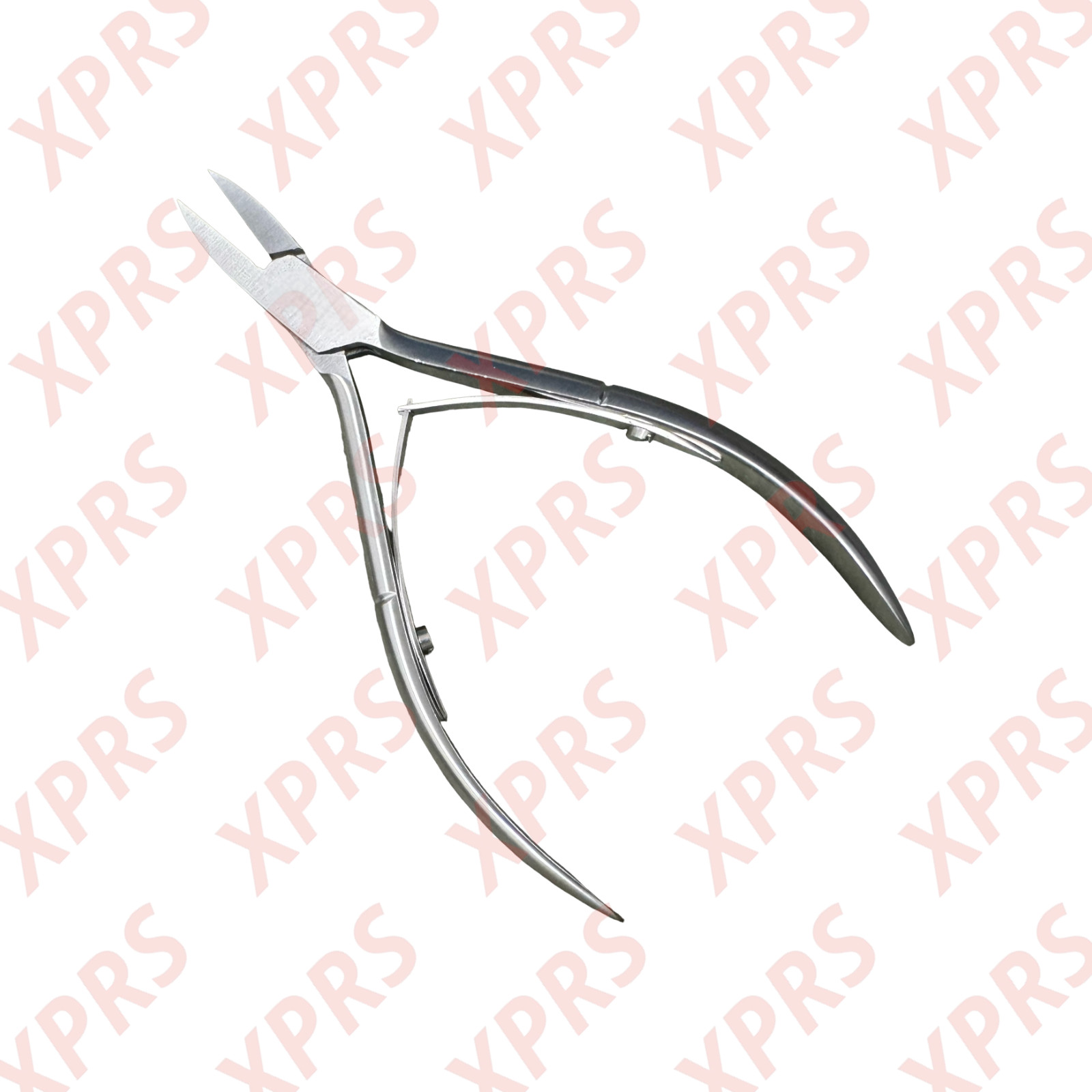 Nail Splitter, 4.5", Straight Extra Narrow Jaws, Double Spring Handles