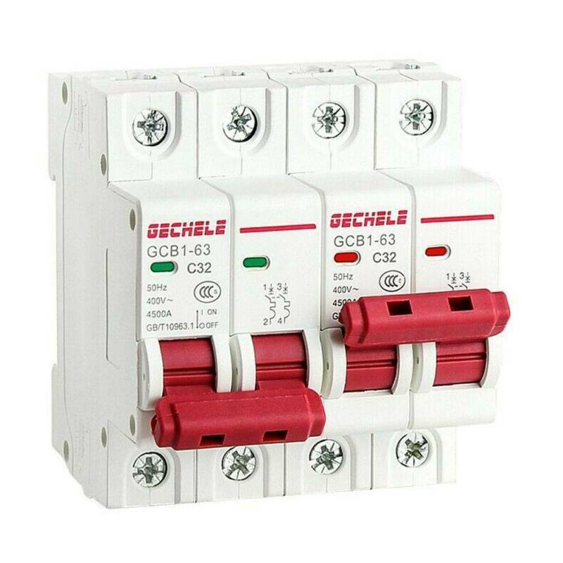 Dual Power Manual Transfer Switch For Generator Changeover Switch 400v 2P 63A