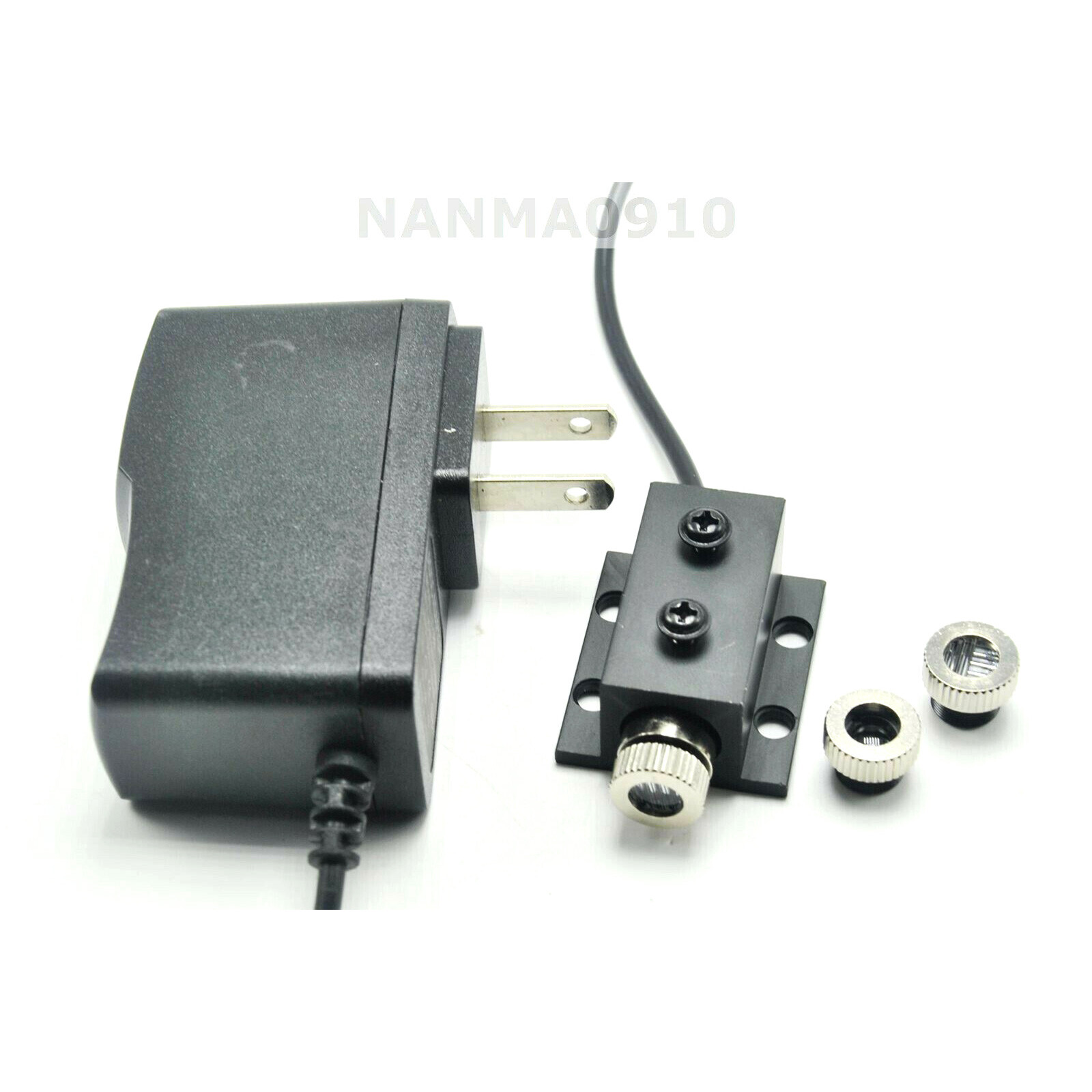 Focusable 980nm 100mW Dot/Line/Cross Infrared IR Laser Module w/Adapter+Heatsink