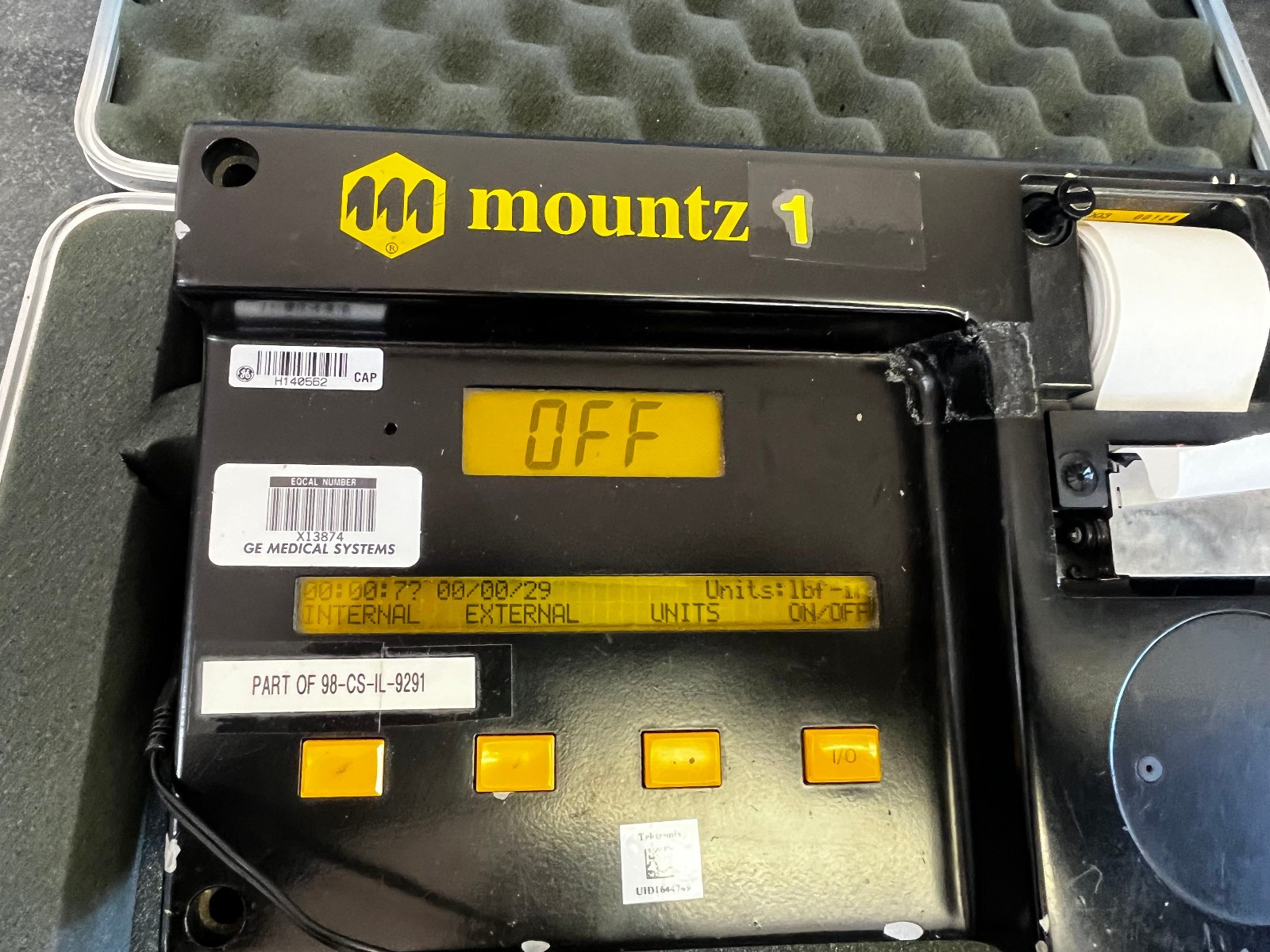 5DD MountZ S-1M 05003 Torque Analyzer Tester