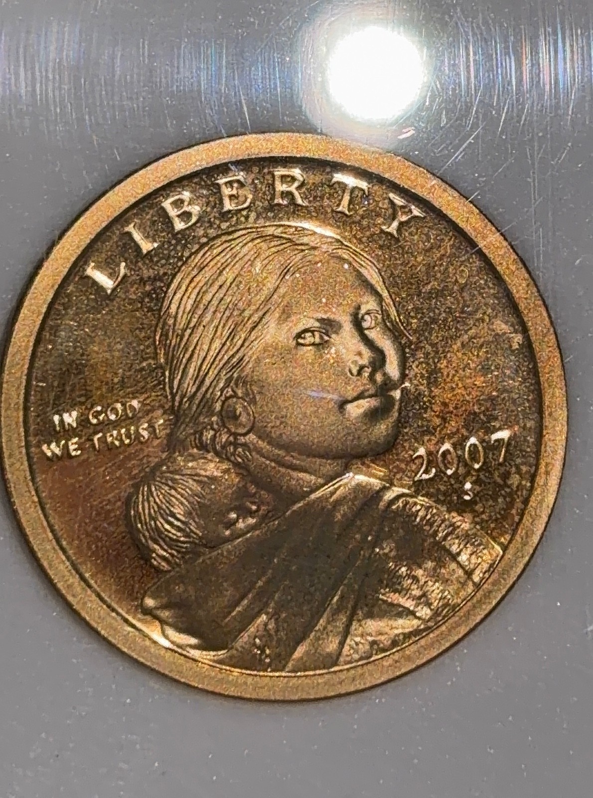 2007-S Sacagawea Native American Dollar $1 SGS PR70 CAM Proof Graded US Coin