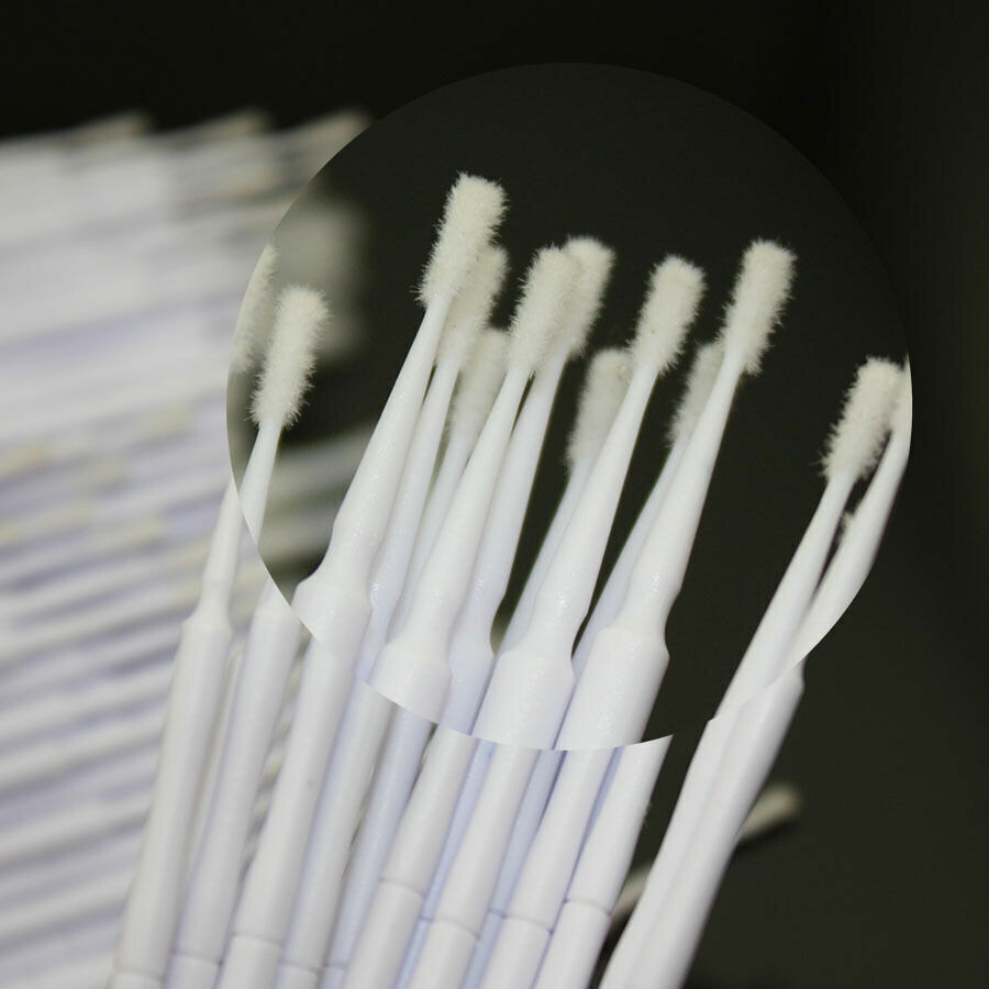100 Pcs Dental Eye Micro Brush Tips Disposable Applicators Fine Regular Medium
