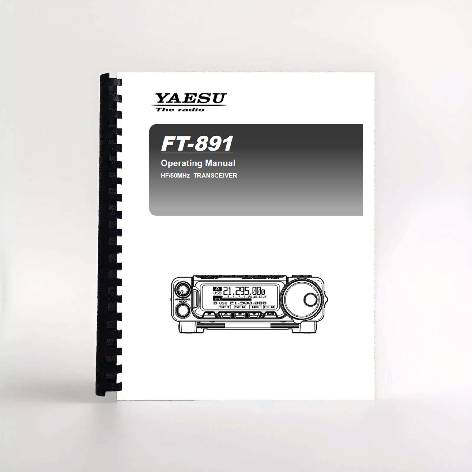Owners Manual for Yaesu FT-891  Transceiver