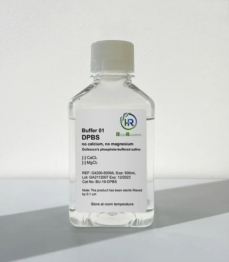 Dulbecco's Phosphate Buffered Saline (DPBS) 500 ml