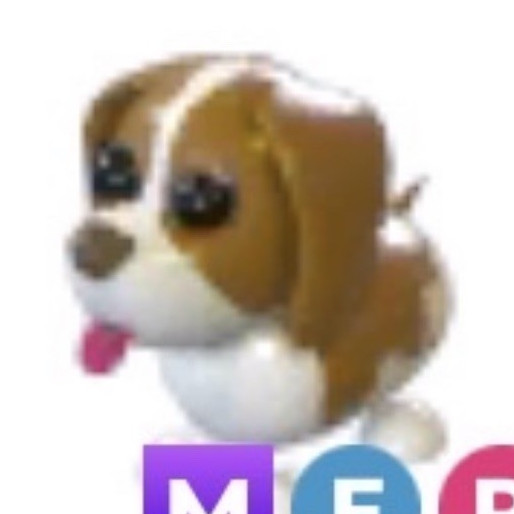 Roblox Adopt Me! Brown Springer Spaniel MFR Mega Fly Ride Virtual Pet💞🩷