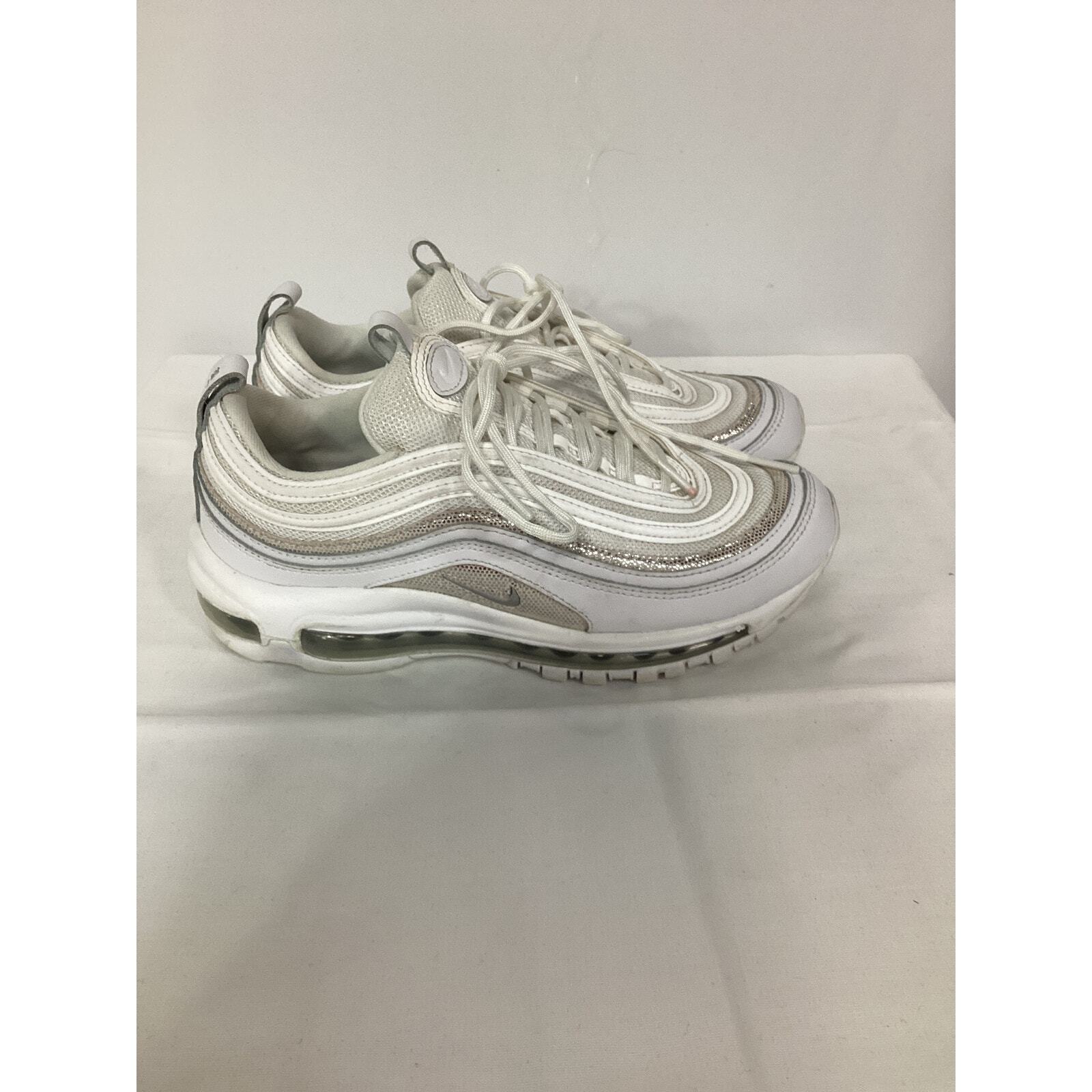 Nike 'Air Max 97' White Sneaker Size 7.5