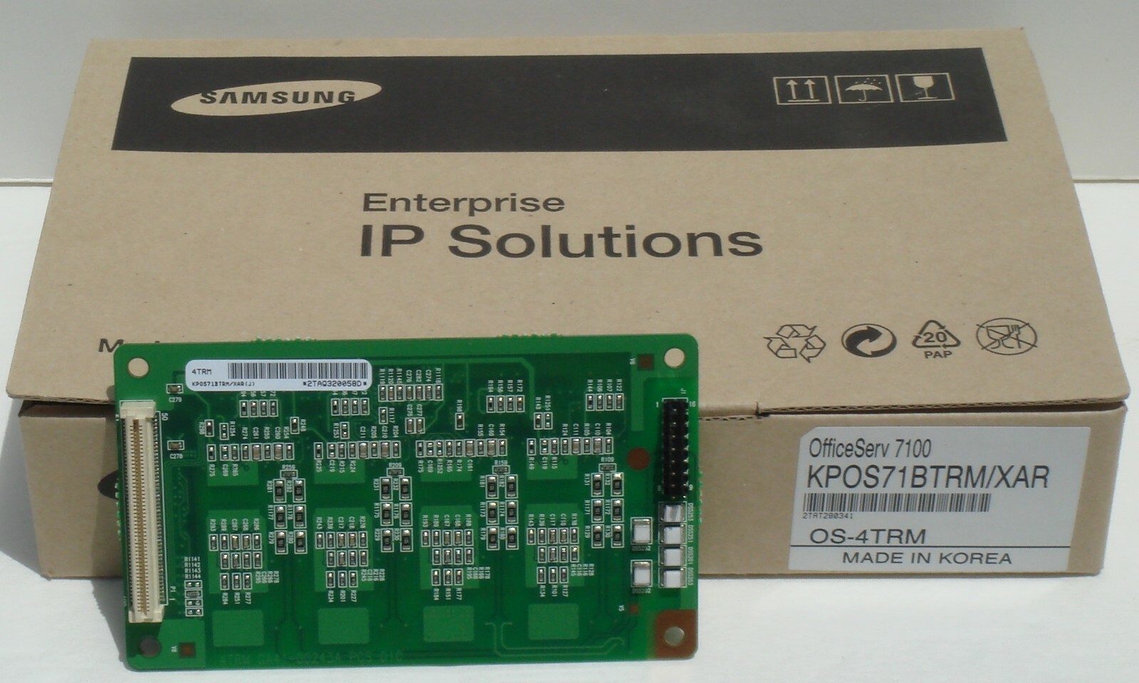 SAMSUNG OfficeServ 4TRM Loop Trunk Interface Module KPOS71BTRM/XAR GA92-03079A