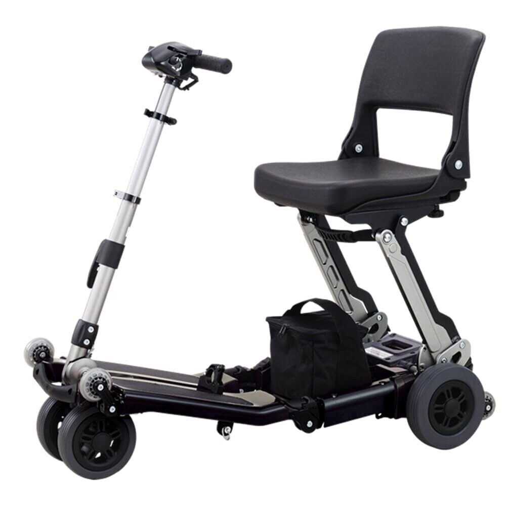 Luggie Classic II Foldable Mobility Scooter, 15 Mile Range, 4 MPH Max Speed