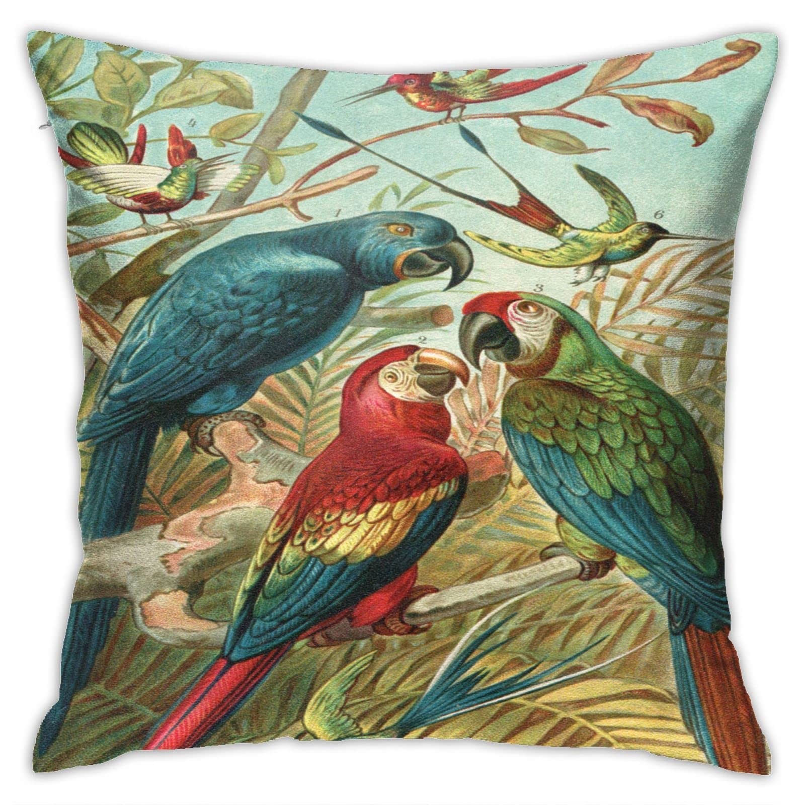 VARUN Throw Pillow Covers Colorful 18" x (Pack of 1), Pillowcover-1