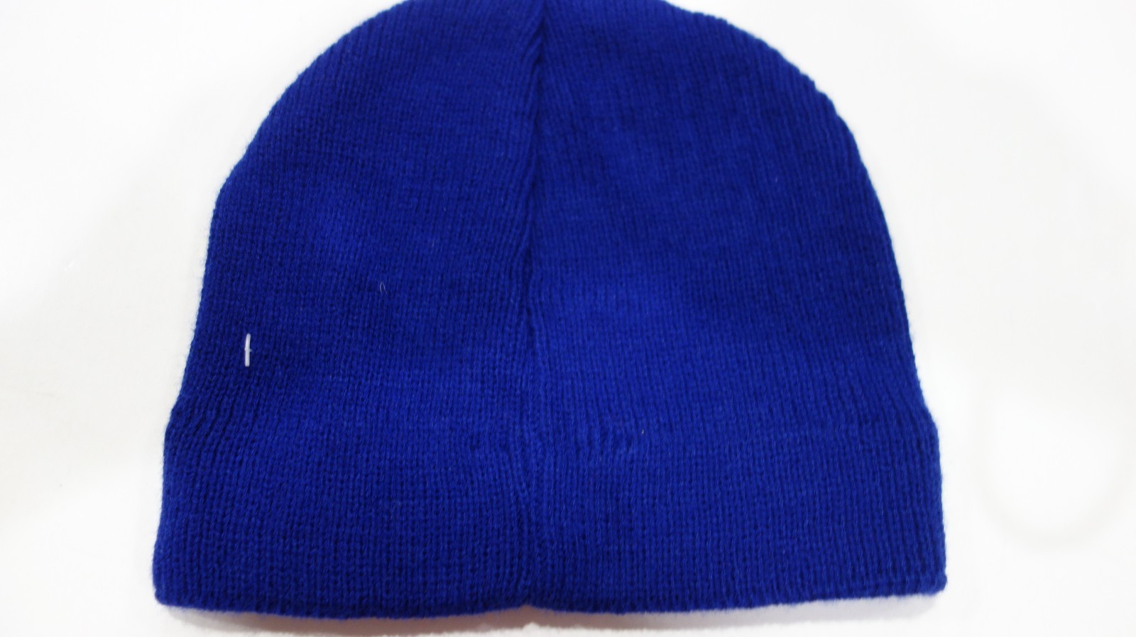 Boy Hat One Piece Size 6.5" X 9.25" Blue Color Beanie New