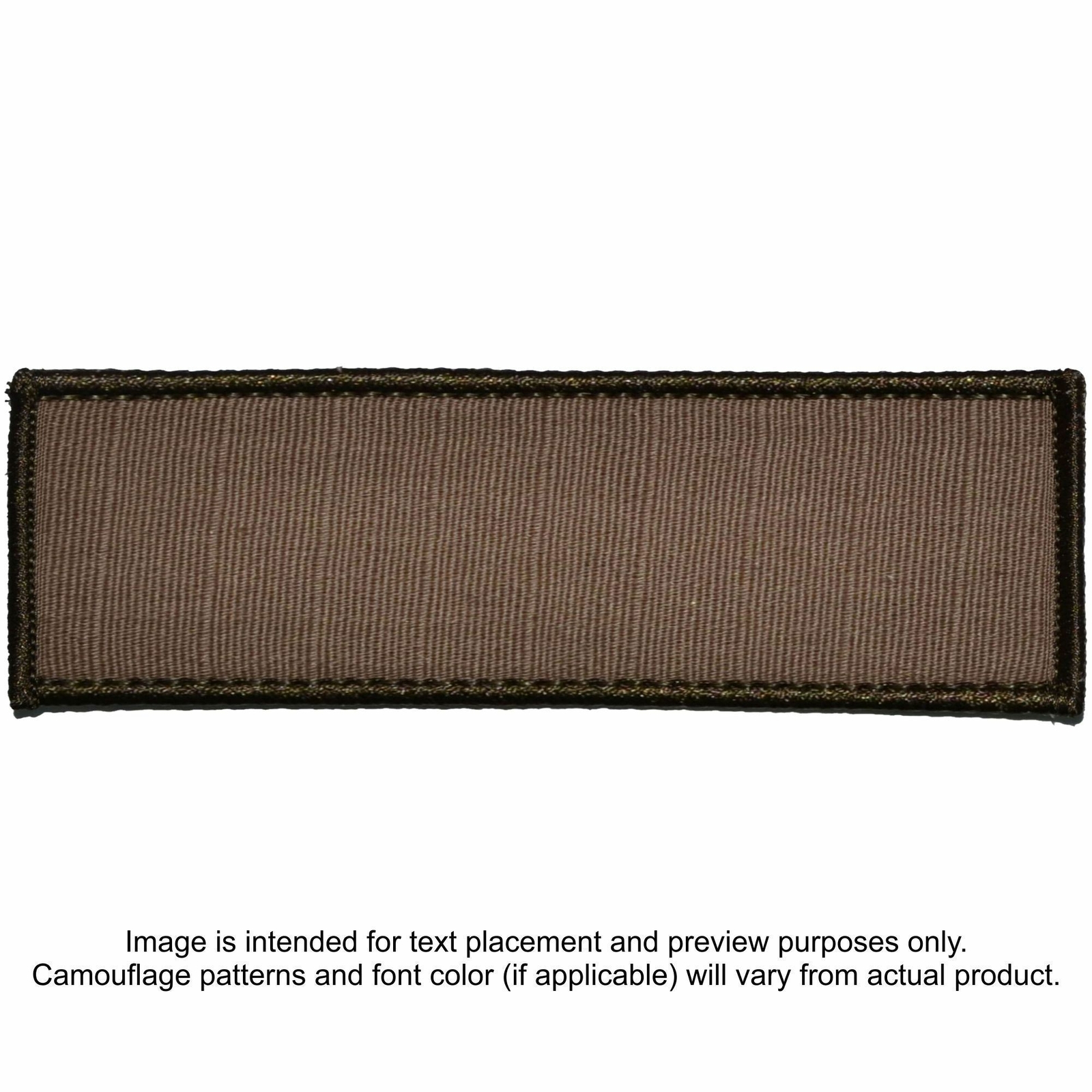 Custom Plate Carrier Text Patch - 2x6