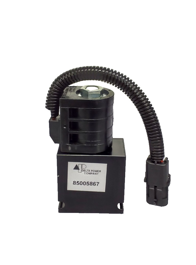 Delta Power Company Solenoid Operated Hydraulic Valve 85005867 12 VDC