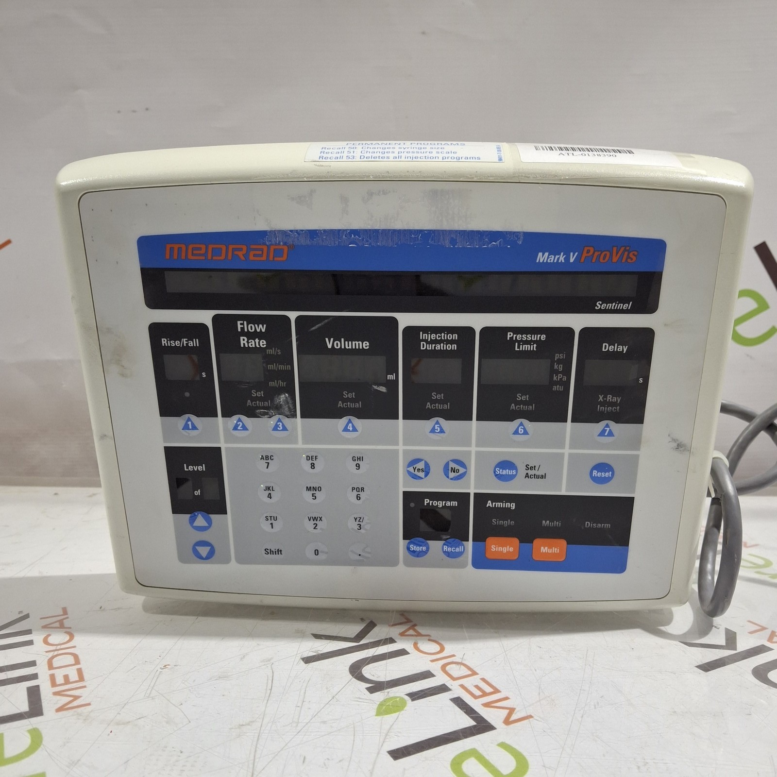 Medrad Mark V Provis Controller