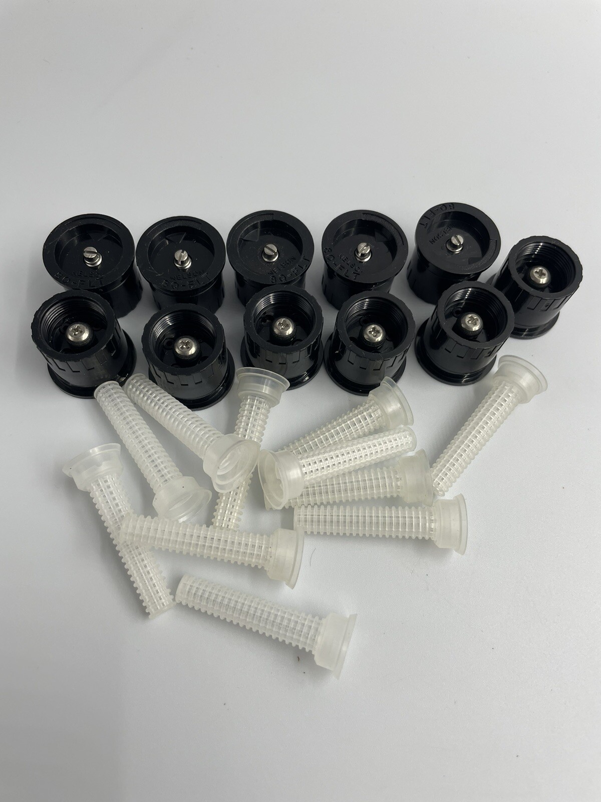 Lot of 11 - Nelson 7281 - 8Q Nozzle 90 degree - NOS