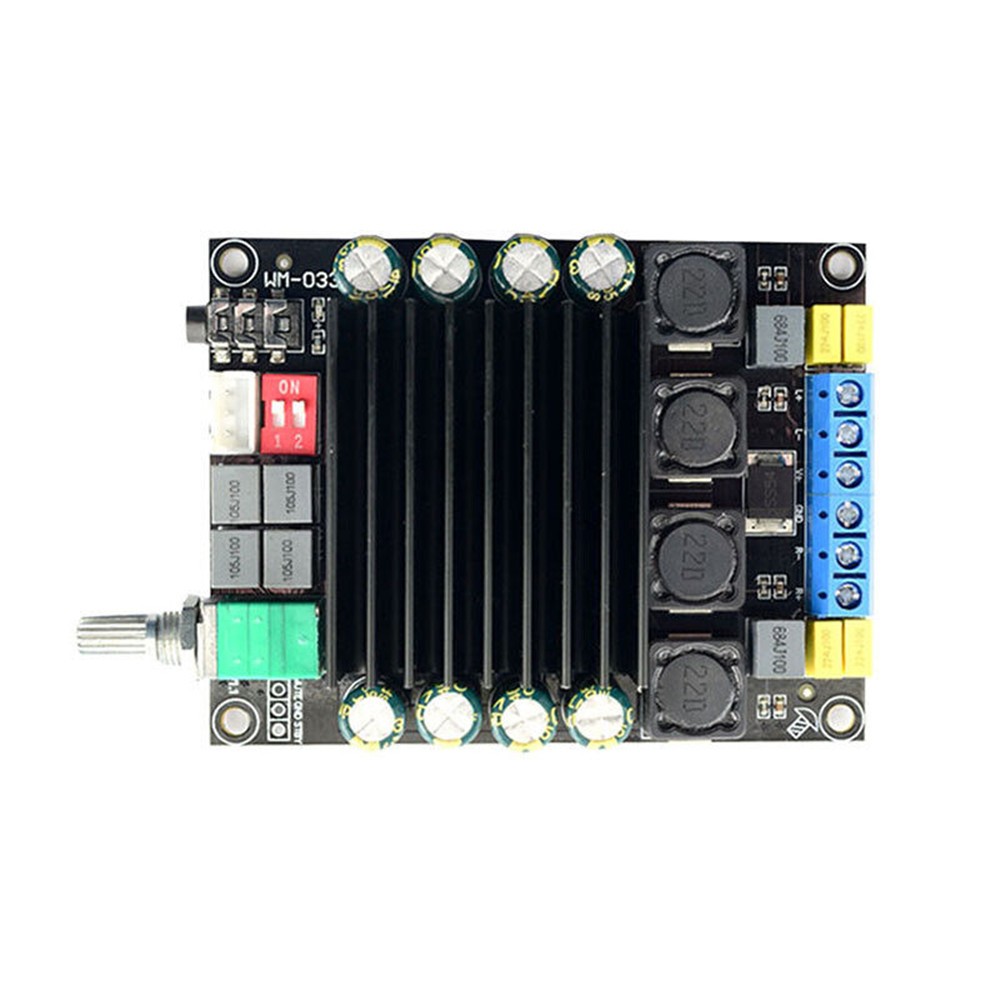 12-36V 2*100W High Power 2CH Audio Board TDA7498 Power Class D Digital Amplifier