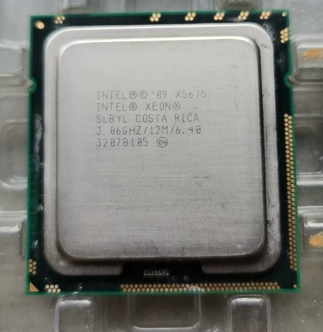 Intel Xeon X5675 SLBYL 3.06GHz 6 Core 12 threads LGA 1366 CPU Processor X58