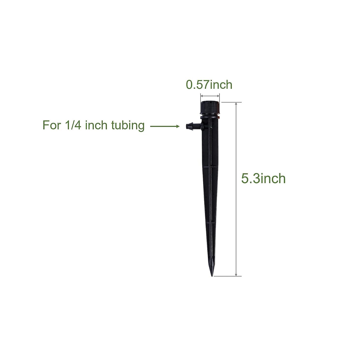 60Pcs Drip Irrigation Emitters Irrigation Drippers Adjustbale Drip Emitters | 36