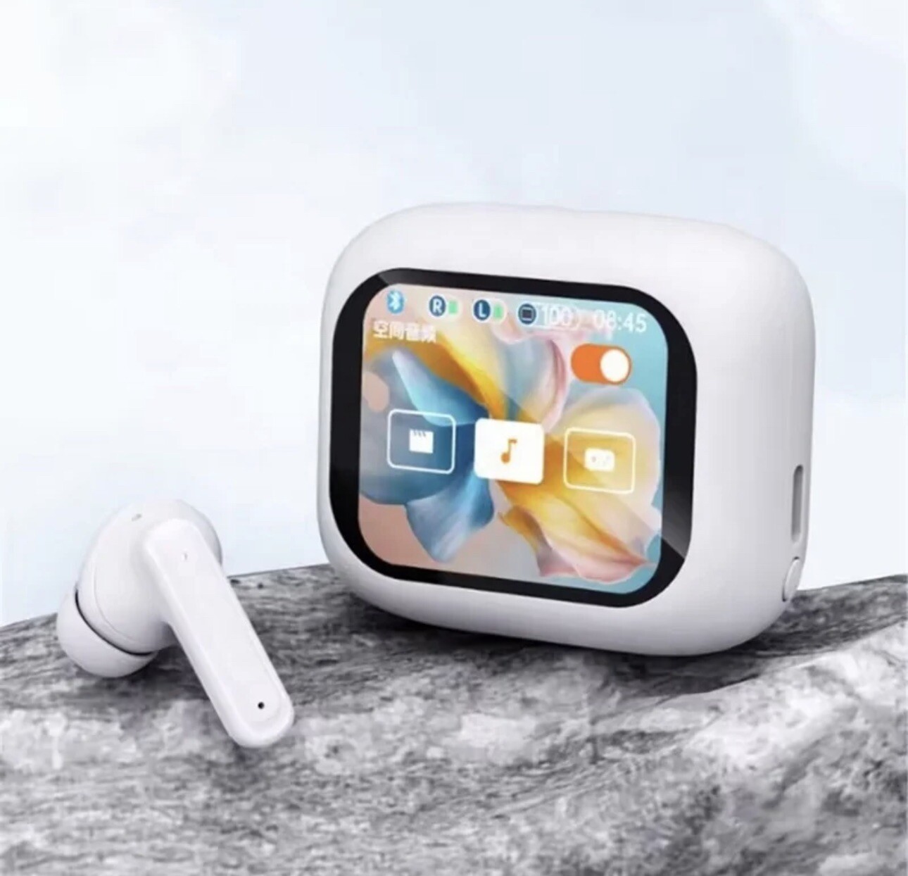 Audífonos Inalámbricos, Bluetooth, Pantalla Táctil