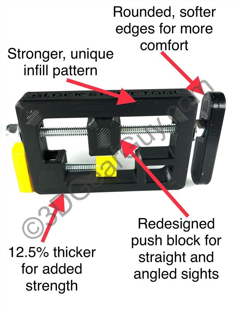 Glock Rear Sight Tool – Universal Installation & Removal Pusher for All Models