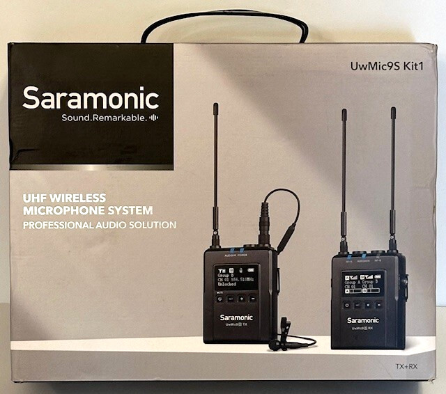 Saramonic UwMic9S Kit1 – UHF Wireless Microphone System – Factory Sealed