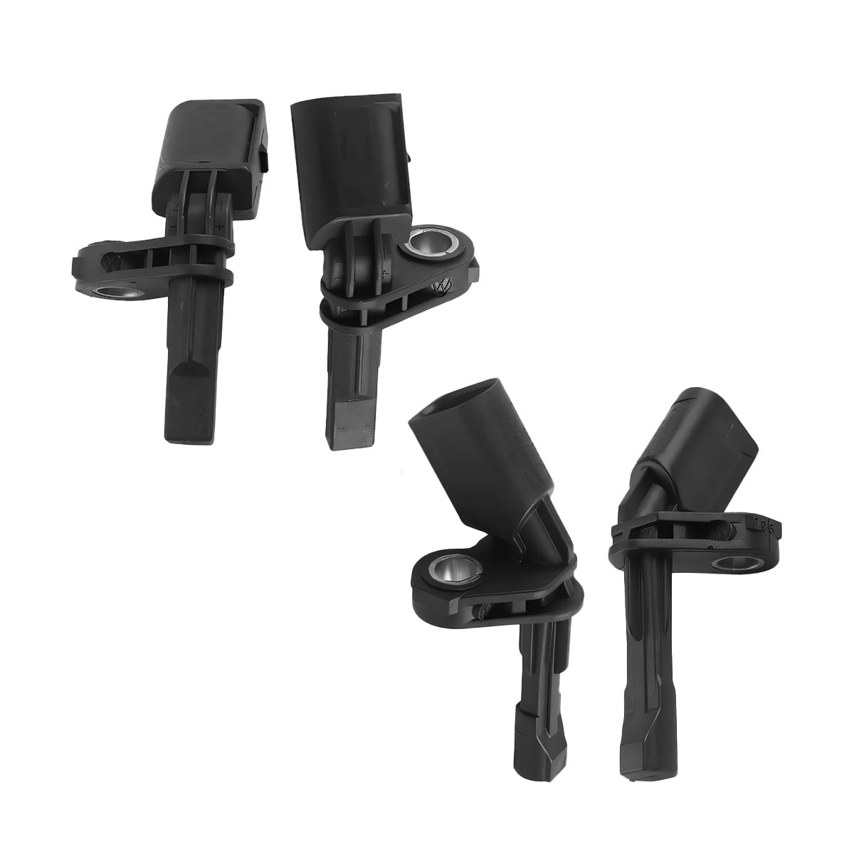 Car ABS Wheel Speed Sensor, 4 PCS Front Rear Right Left OEM# WHT003856 WHT003...