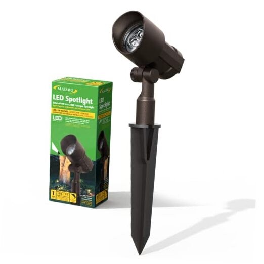 Malibu LED Low Voltage Floodlight, Energy Efficient Floodlight Outdoor
