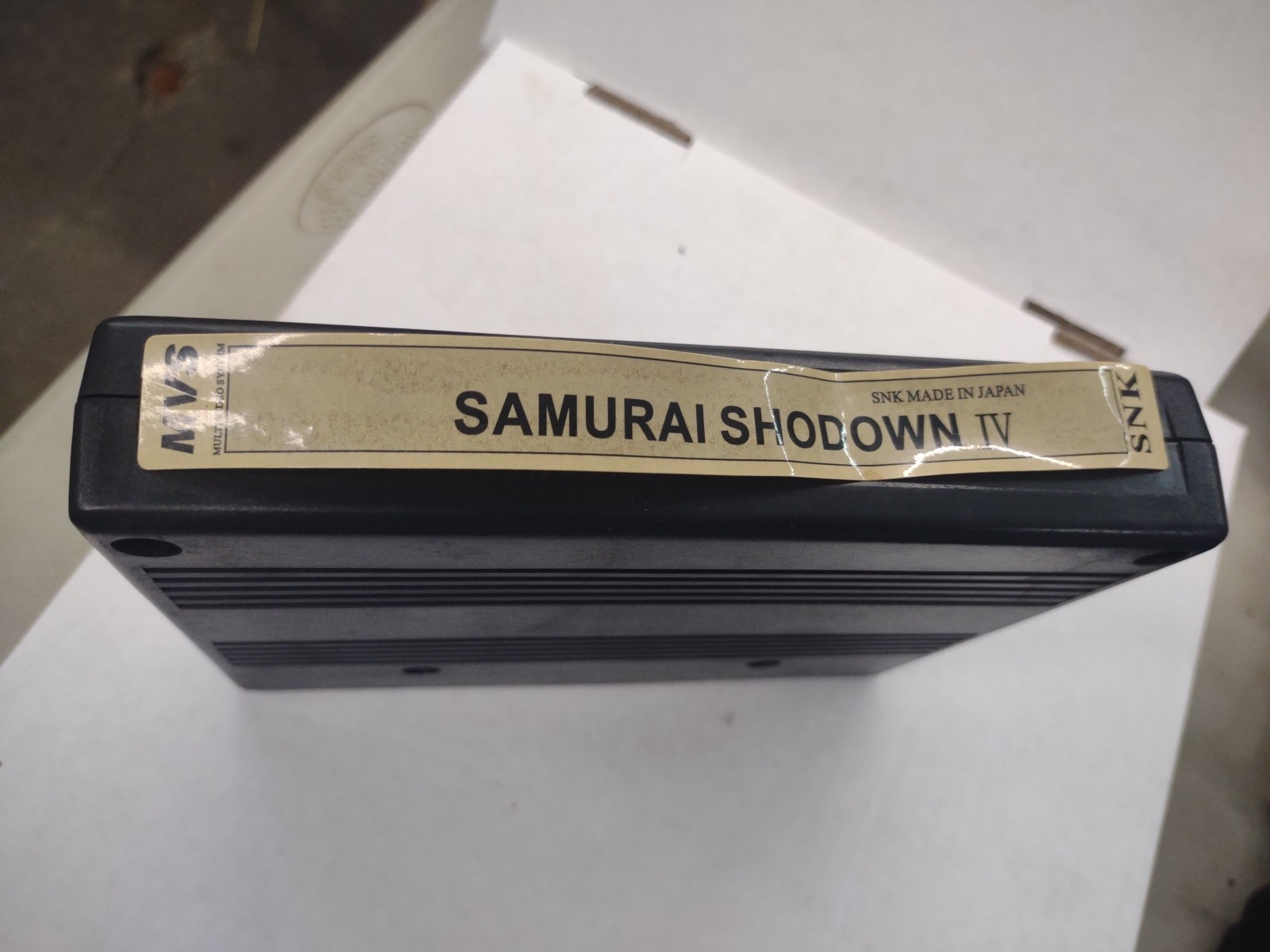 Samurai Shodown IV Cartridge for Neo Geo MVS, Detached Label