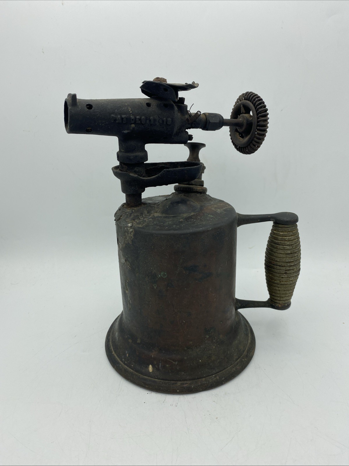 Antique Metal Blow Torch Tool